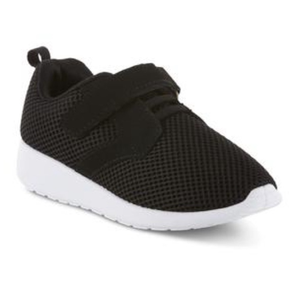 Athletech Boys' Kevin Black/White Sneaker